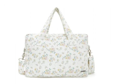 Girls White Floral Handbag Online Hot Sale