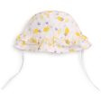 Girls White Printed Sun Hat on Sale