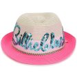 Girls Pink Sun Hat For Discount