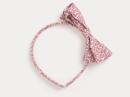 Girls Red Floral Headband Online