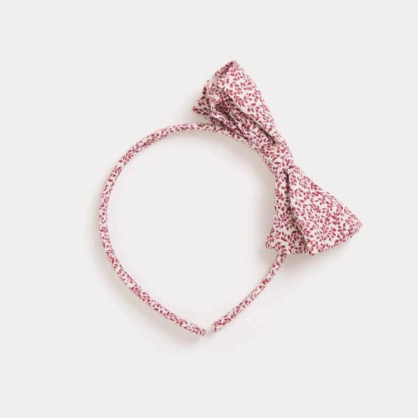 Girls Red Floral Headband Online