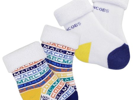 Baby Boys Logo Socks(2 Pack) Discount