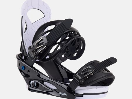 Boys & Girls Black  Re:Flex  Snowboard Bindings Sale