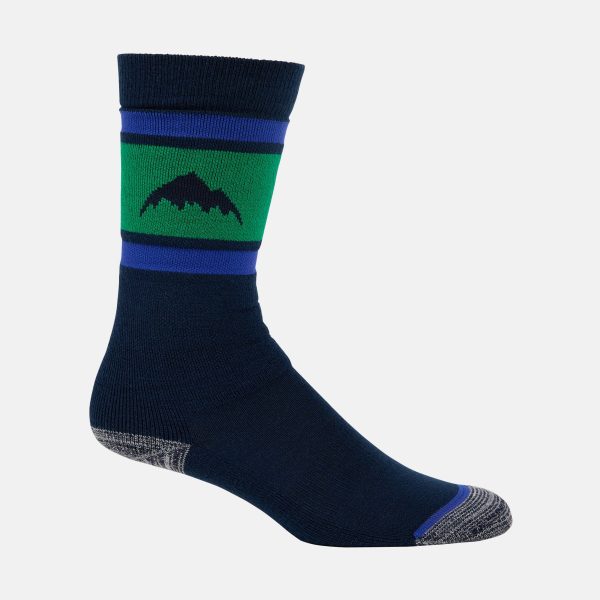 Boys & Girls Green Logo Snow Socks(2 Pack) Supply