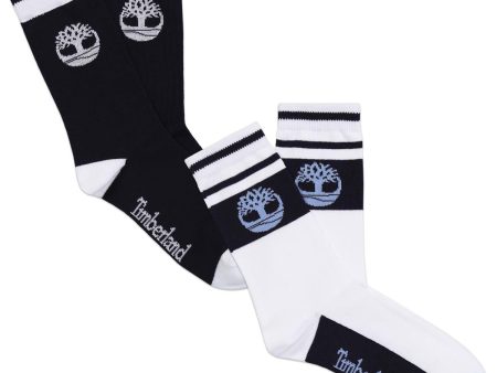 Boys & Girls White Socks(2 Pack) For Sale