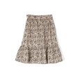 Girls Beige Floral Skirt Online now