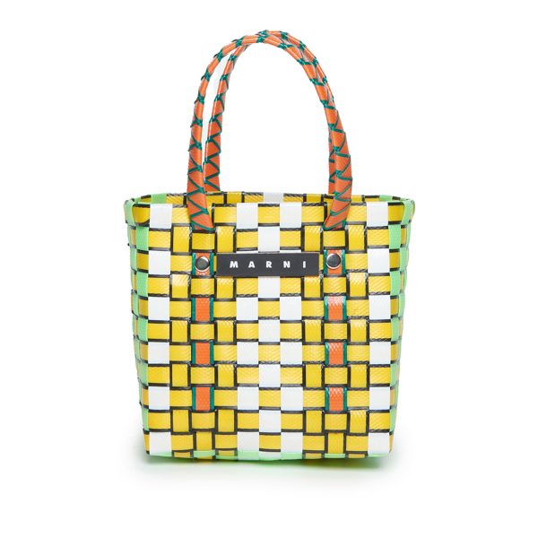 Girls Yellow Logo Handbag Online now