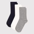 Boys Black Cotton Socks( 3 Pack) Online Hot Sale