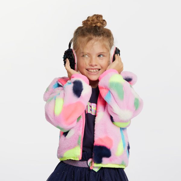 Girls Blue Logo Earmuffs Online Hot Sale