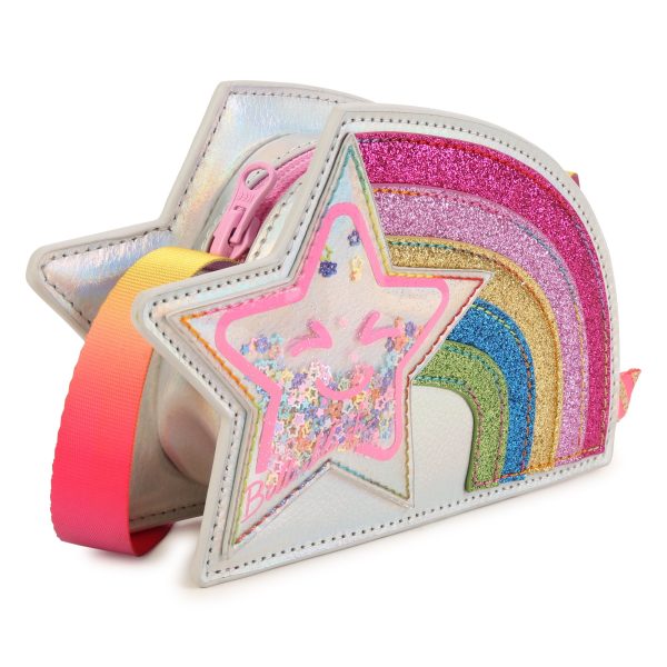 Girls Pearl Rainbow Shoulder Bag(16cm) For Cheap