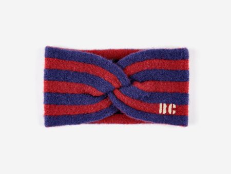 Girls Red Stripes Headband For Sale