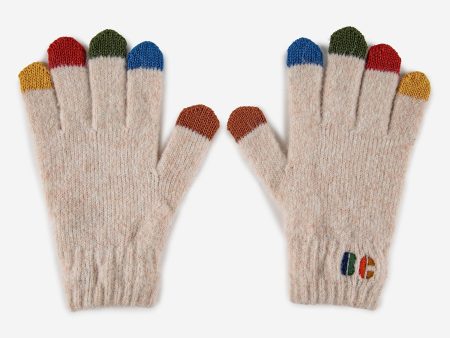 Boys & Girls Beige Gloves Hot on Sale