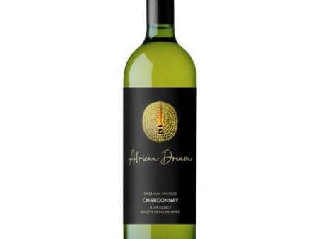 African Dream Premium Vintage Chardonnay 2021 (750ml) For Discount