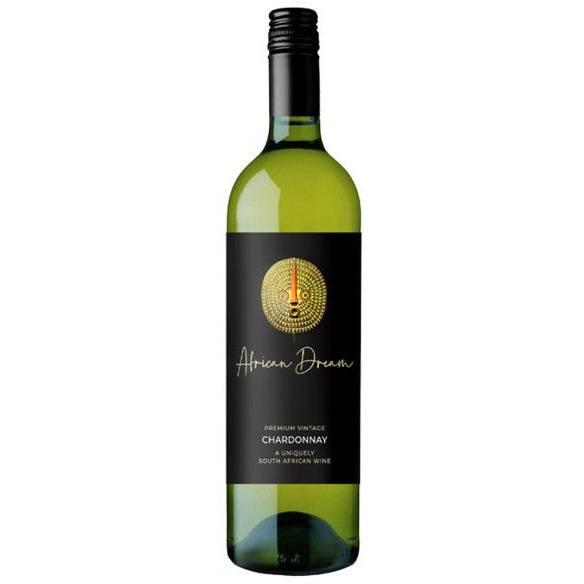 African Dream Premium Vintage Chardonnay 2021 (750ml) For Discount