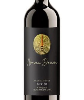 African Dream Premium Vintage Merlot 2021 (750ml) Online Hot Sale