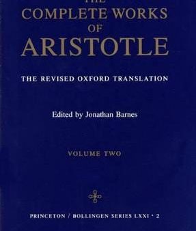 Aristotle: The Complete Works of Aristotle, Volume Two [1984] hardback For Sale